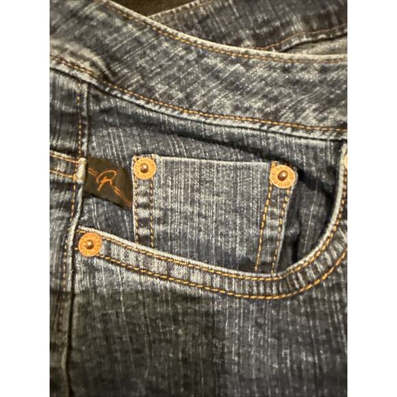 Rider's Jeans Women's Size 14 Long Bootcut Stretch Mid Rise Denim - Picture 6 of 13